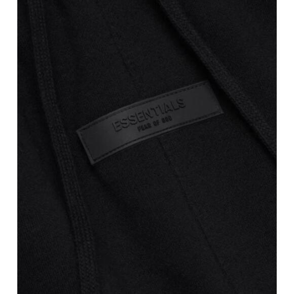 Fear of God Essentials Jet Black Sweatpant Joggers - XL - Picture 2 of 4